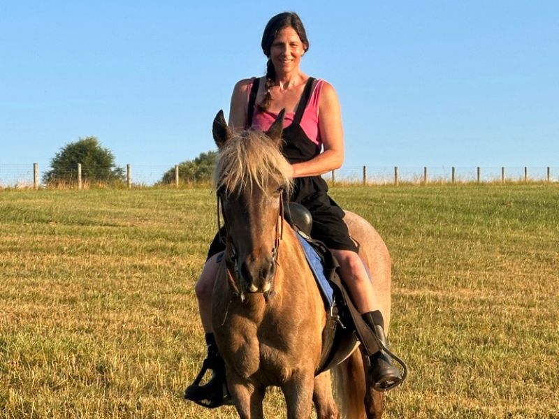 Michelle on horse