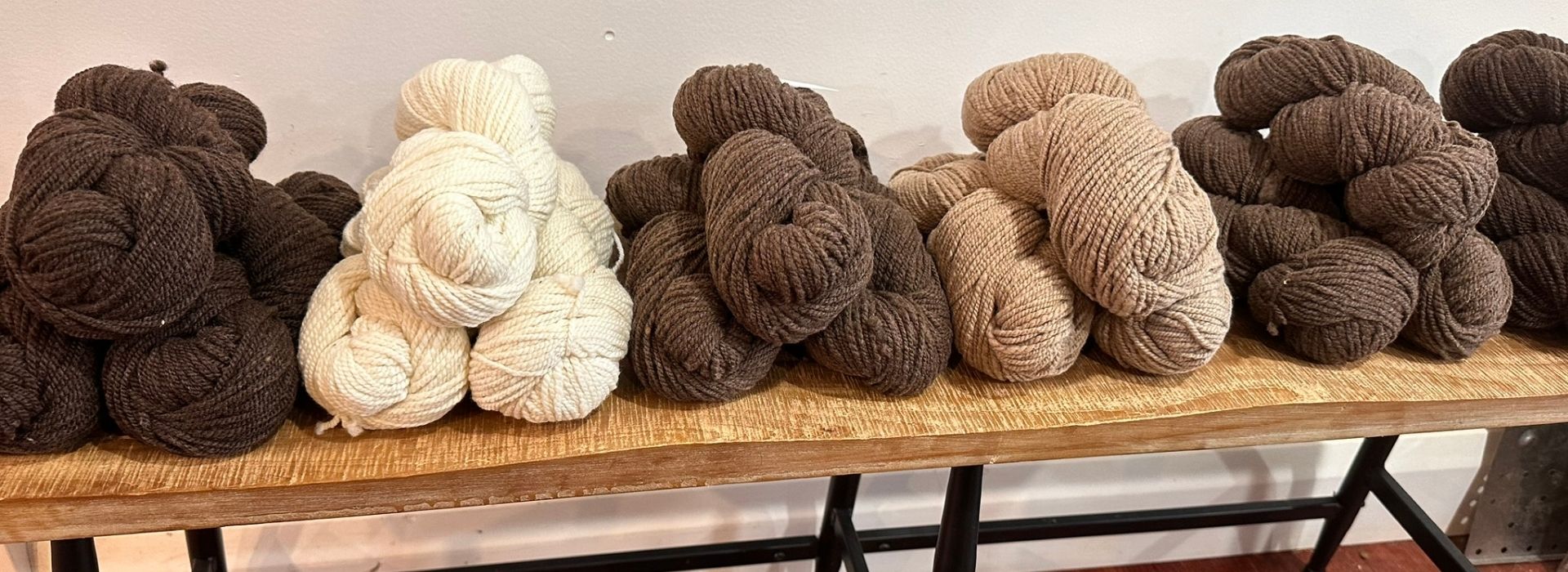 Premium wool from Merino Matron Sheep Farm in Scottsville VA